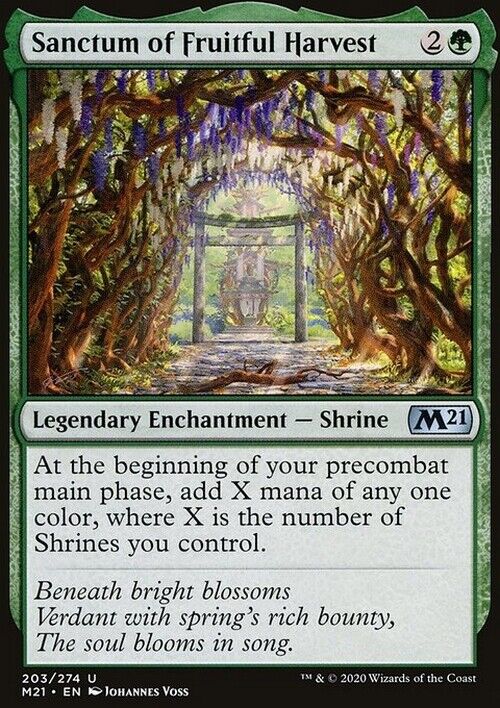 Sanctum of Fruitful Harvest ~ Core 2021 [ Excellent ] [ Magic MTG ] - London Magic Traders Limited