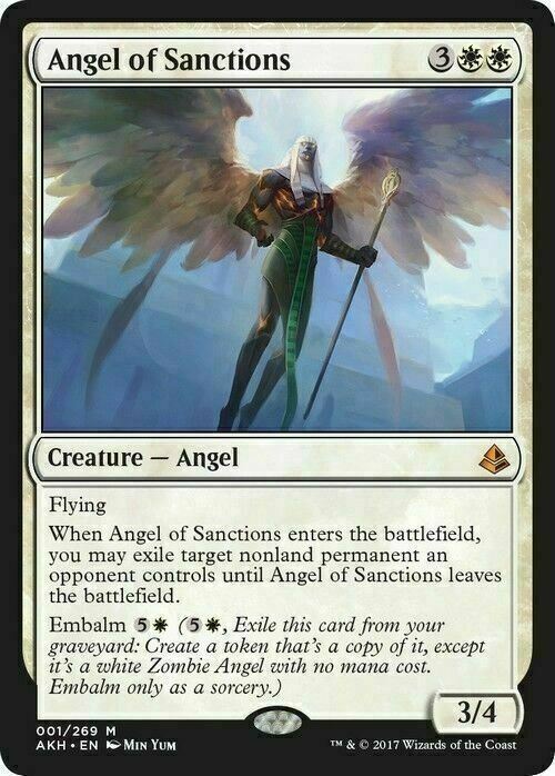 Angel of Sanctions ~ Amonkhet [ Excellent ] [ Magic MTG ] - London Magic Traders Limited