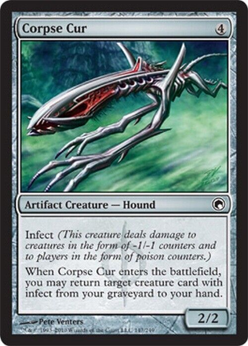 Corpse Cur ~ Scars of Mirrodin [ Excellent ] [ Magic MTG ] - London Magic Traders Limited