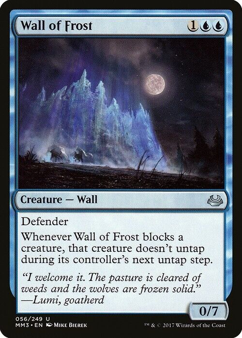 Wall of Frost ~ Modern Masters 2017 [ Excellent ] [ Magic MTG ] - London Magic Traders Limited