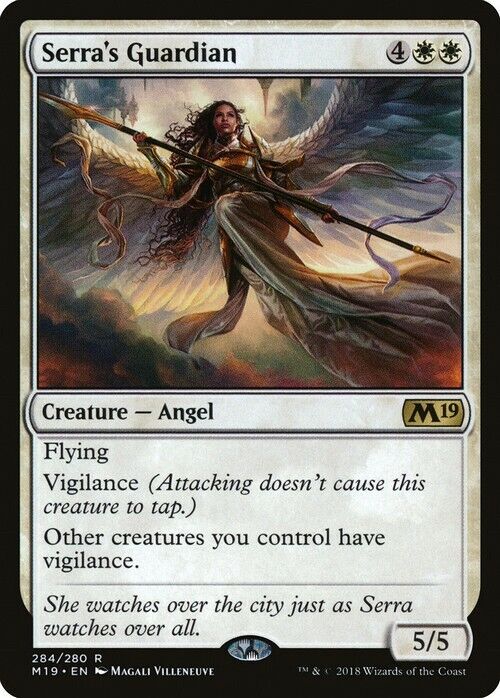 Serra's Guardian ~ Core 2019 [ Excellent ] [ Magic MTG ] - London Magic Traders Limited