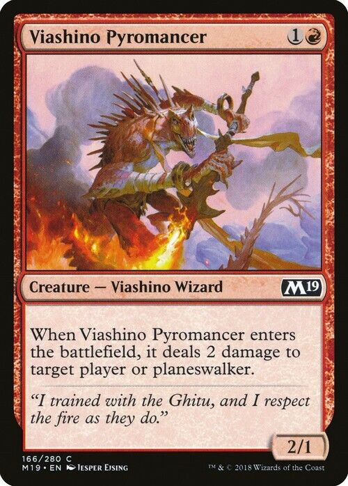 Viashino Pyromancer ~ Core 2019 [ NearMint ] [ MTG ] - London Magic Traders Limited