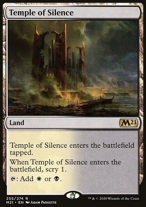 Temple of Silence ~ Core 2021 [ NearMint ] [ Magic MTG ] - London Magic Traders Limited