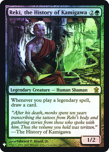 FOIL Reki, the History of Kamigawa ~ Mystery Booster [ NearMint ] [ Magic MTG ] - London Magic Traders Limited