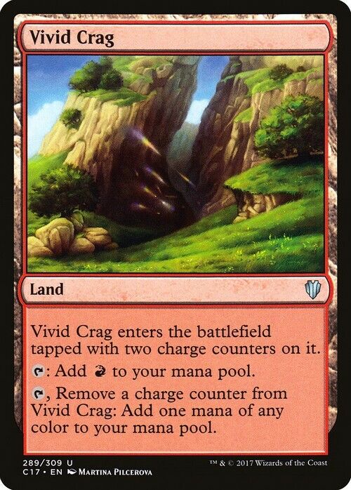 Vivid Crag ~ Commander 2017 [ Excellent ] [ Magic MTG ] - London Magic Traders Limited