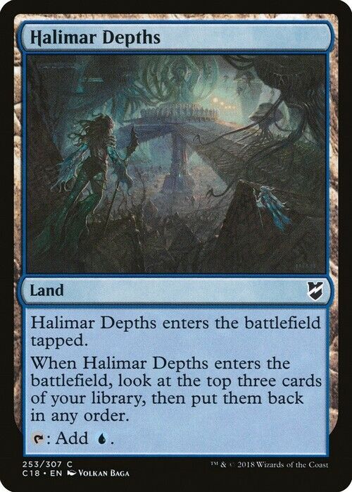 Halimar Depths ~ Commander 2018 [ Excellent ] [ Magic MTG ] - London Magic Traders Limited