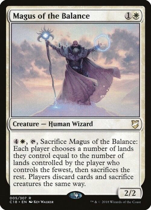 Magus of the Balance ~ Commander 2018 [ Excellent ] [ Magic MTG ] - London Magic Traders Limited