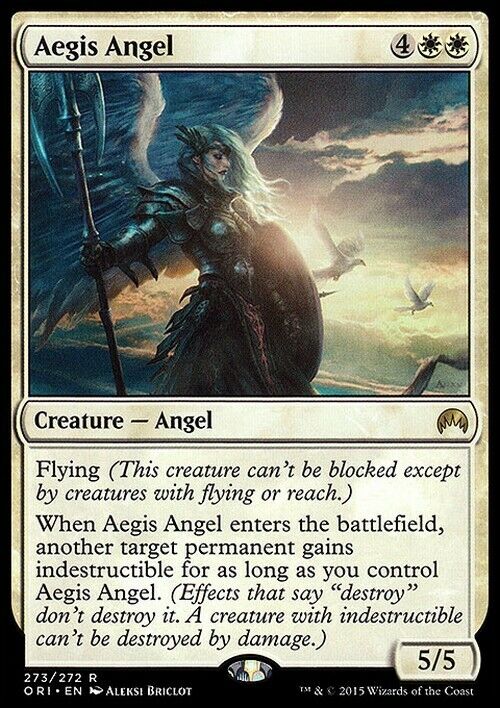 Aegis Angel ~ Magic Origins [ Excellent ] [ Magic MTG ] - London Magic Traders Limited