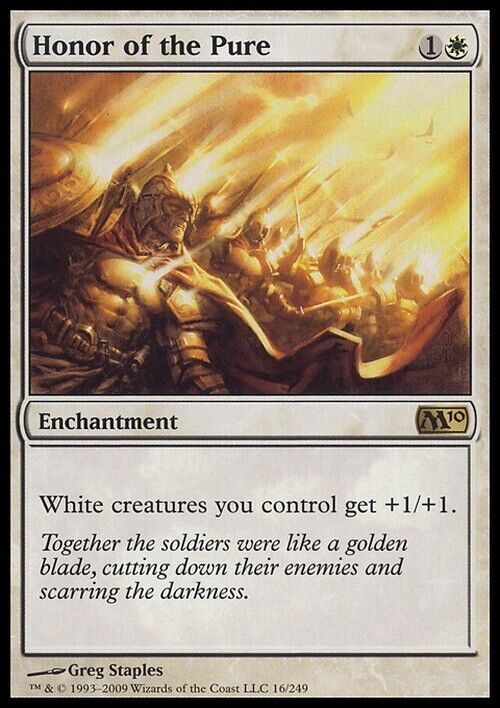 Honor of the Pure ~ Magic 2010 [ MODERATELY PLAYED ] [ Magic MTG ] - London Magic Traders Limited