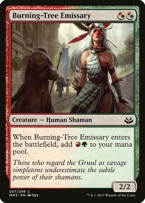 Burning-Tree Emissary ~ Modern Masters 2017 [ NearMint ] [ Magic MTG ] - London Magic Traders Limited