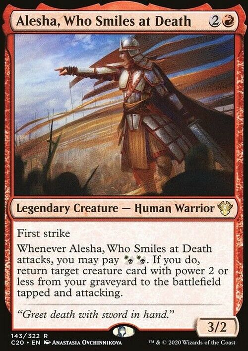Alesha, Who Smiles at Death ~ Commander: Ikoria [ NearMint ] [ Magic MTG ] - London Magic Traders Limited
