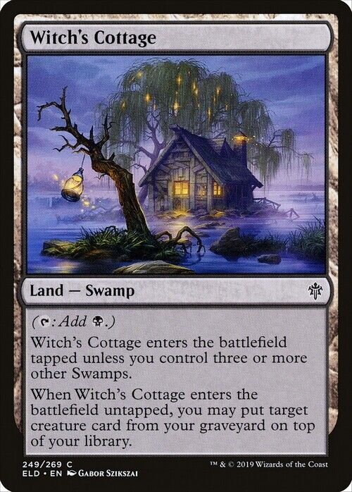 Witch's Cottage ~ Throne of Eldraine [ NearMint ] [ Magic MTG ] - London Magic Traders Limited