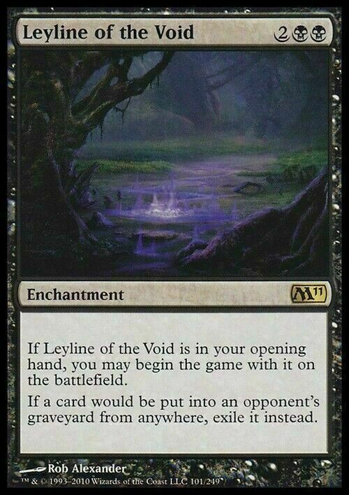 Leyline of the Void ~ Magic 2011 [ Excellent ] [ Magic MTG ] - London Magic Traders Limited