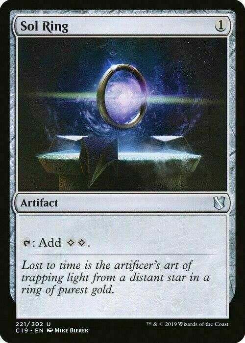 Sol Ring ~ Commander 2019 [ Excellent ] [ Magic MTG ] - London Magic Traders Limited