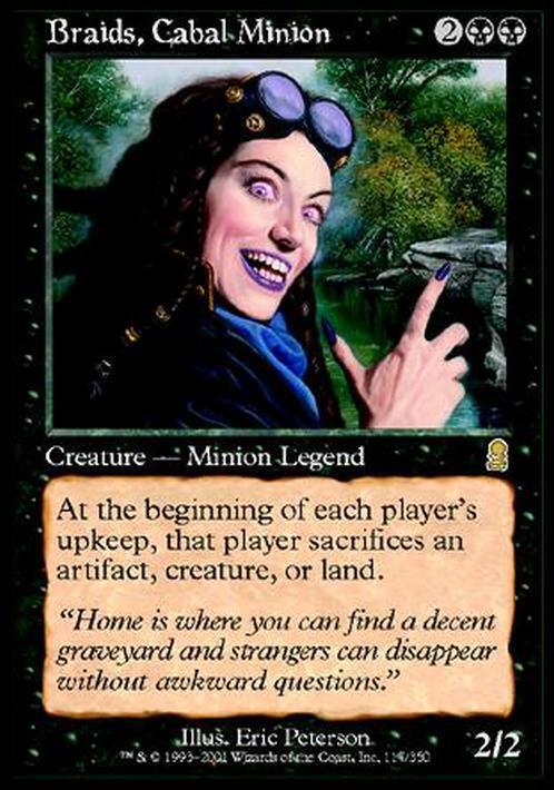 Braids, Cabal Minion ~ Odyssey [ Excellent ] [ Magic MTG ] - London Magic Traders Limited