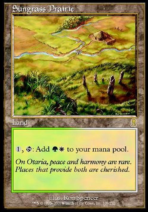 Sungrass Prairie ~ Odyssey [ Excellent ] [ Magic MTG ] - London Magic Traders Limited