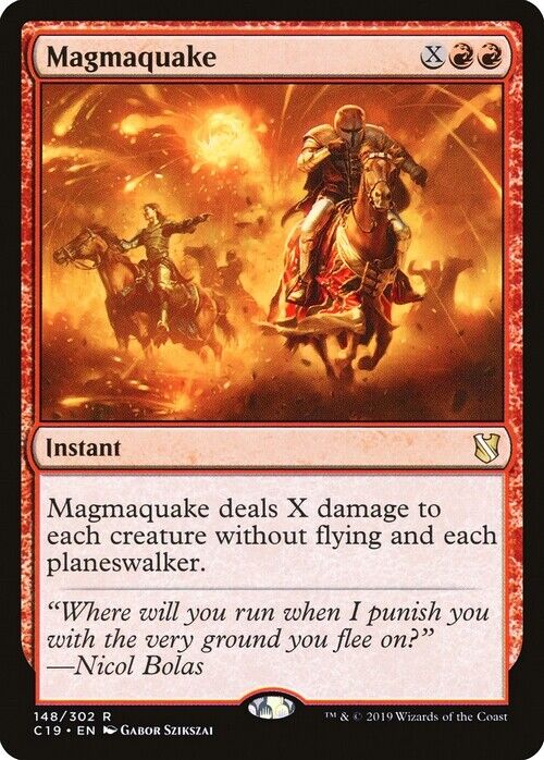 Magmaquake ~ Commander 2019 [ NearMint ] [ Magic MTG ] - London Magic Traders Limited