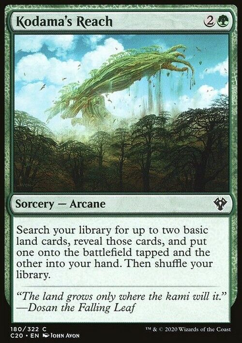 Kodama's Reach ~ Commander: Ikoria [ NearMint ] [ Magic MTG ] - London Magic Traders Limited