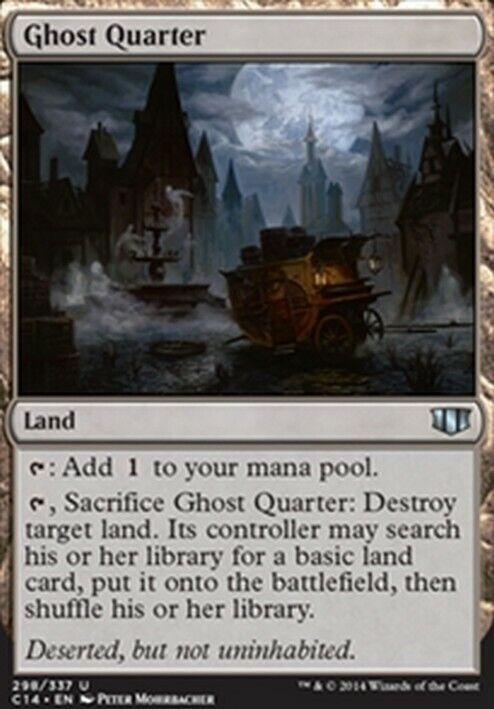 Ghost Quarter ~ Commander 2014 [ Excellent ] [ Magic MTG ] - London Magic Traders Limited