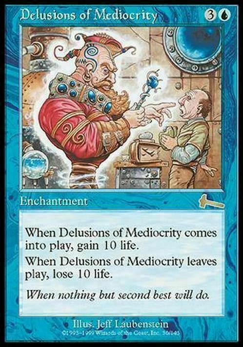 Delusions of Mediocrity ~ Urza's Legacy [ Excellent ] [ MTG ] - London Magic Traders Limited