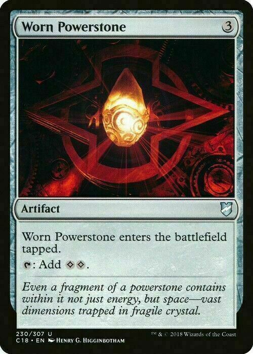 Worn Powerstone ~ Commander 2018 [ NearMint ] [ Magic MTG ] - London Magic Traders Limited