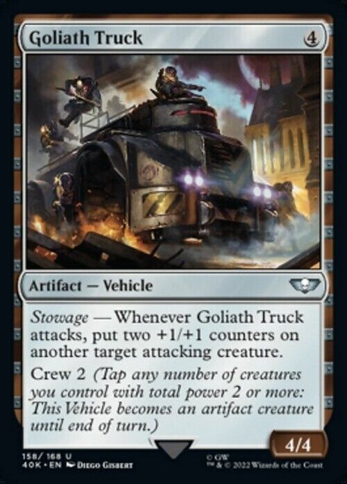 Goliath Truck ~ Commander: Warhammer 40,000 [ NearMint ] [ Magic MTG ] - London Magic Traders Limited