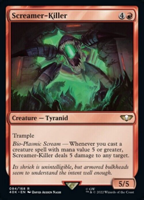 Screamer-Killer ~ Commander: Warhammer 40,000 [ NearMint ] [ Magic MTG ] - London Magic Traders Limited