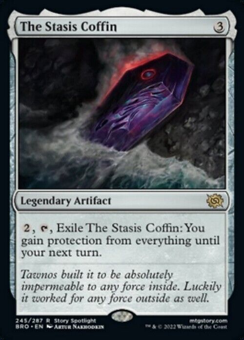 The Stasis Coffin ~ The Brothers' War [ NearMint ] [ Magic MTG ] - London Magic Traders Limited