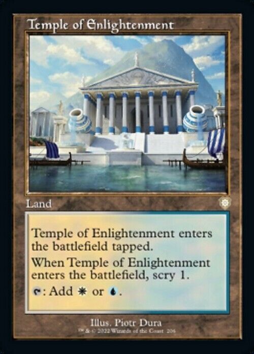 Temple of Enlightenment ~ Commander: The Brothers' War [ NearMint ] [ MTG ] - London Magic Traders Limited