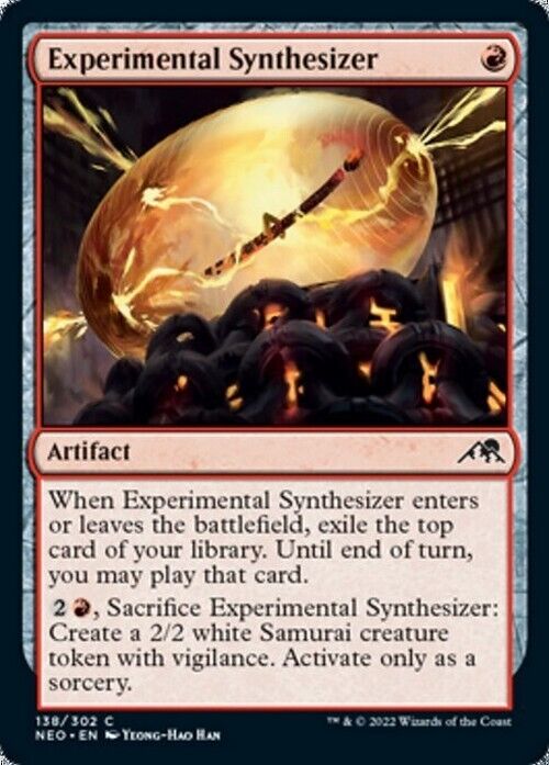 Experimental Synthesizer ~ Kamigawa: Neon Dynasty [ NearMint ] [ Magic MTG ] - London Magic Traders Limited