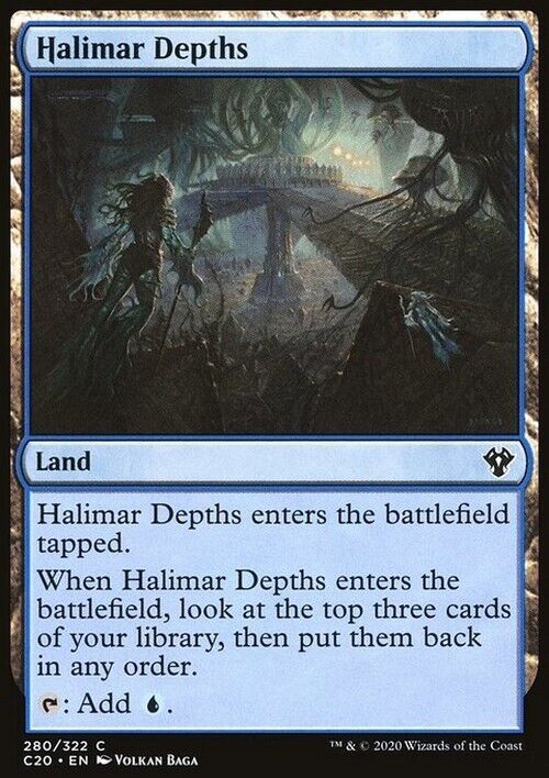 Halimar Depths ~ Commander: Ikoria [ Excellent ] [ Magic MTG ] - London Magic Traders Limited