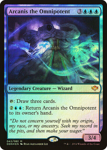 FOIL Arcanis the Omnipotent ~ Duel Decks [ EX ] [ Magic MTG ] - London Magic Traders Limited