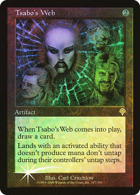 FOIL Tsabo's Web ~ Invasion [ Excellent+ ] [ Magic MTG ] - London Magic Traders Limited