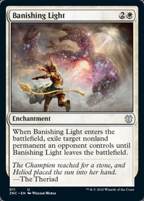 Banishing Light ~ Commander: Zendikar Rising [ NearMint ] [ Magic MTG ] - London Magic Traders Limited