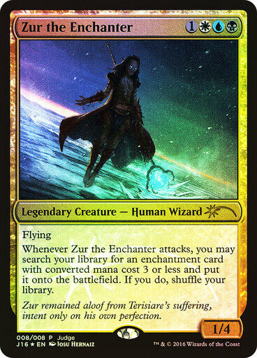 FOIL Zur the Enchanter ~ Judge Rewards Promos [ Excellent ] [ Magic MTG ] - London Magic Traders Limited
