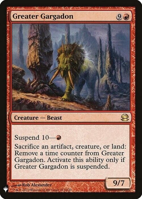 Greater Gargadon ~ Mystery Booster [ NearMint ] [ Magic MTG ] - London Magic Traders Limited