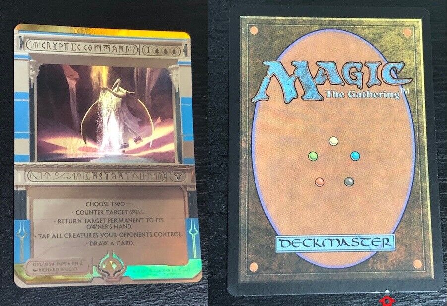 FOIL Cryptic Command ~ Amonkhet Invocations [ Excellent ] [ Magic MTG ] - London Magic Traders Limited