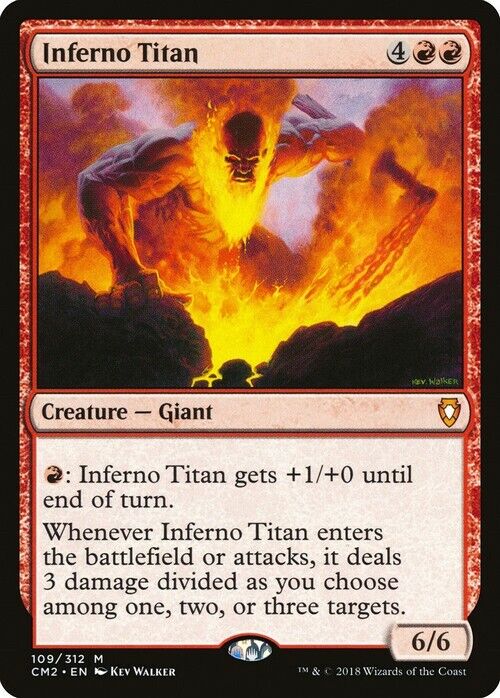 Inferno Titan ~ Commander Anthology 2018 [ Excellent ] [ Magic MTG ] - London Magic Traders Limited