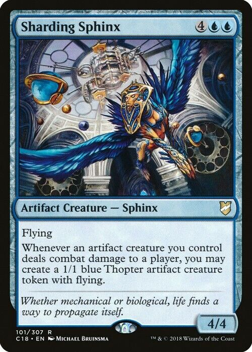 Sharding Sphinx ~ Commander 2018 [ Excellent ] [ Magic MTG ] - London Magic Traders Limited