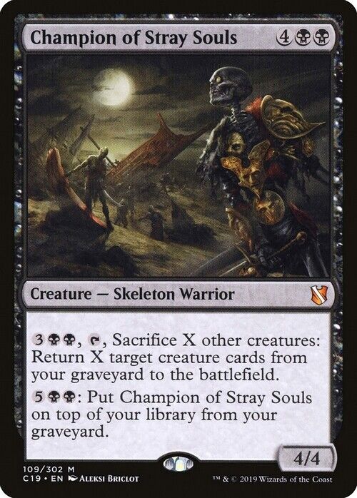 Champion of Stray Souls ~ Commander 2019 [ Excellent ] [ Magic MTG ] - London Magic Traders Limited