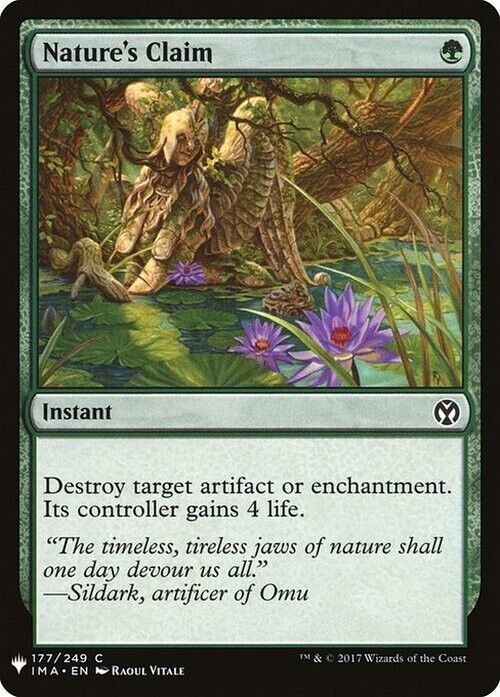 Nature's Claim ~ Mystery Booster [ NearMint ] [ Magic MTG ] - London Magic Traders Limited