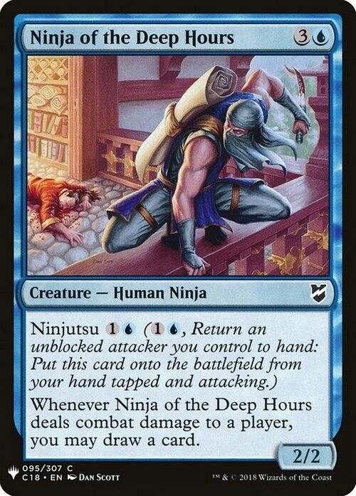 Ninja of the Deep Hours ~ Mystery Booster [ NearMint ] [ Magic MTG ]