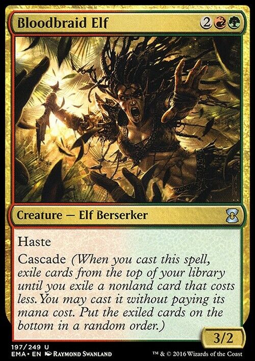 Bloodbraid Elf ~ Eternal Masters [ Excellent ] [ Magic MTG ] - London Magic Traders Limited