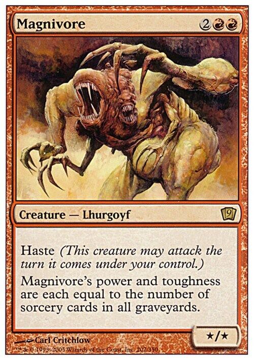 Magnivore ~ Ninth Edition [ Excellent ] [ Magic MTG ] - London Magic Traders Limited