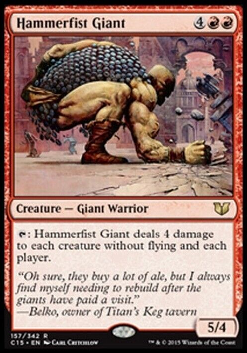 Hammerfist Giant ~ Commander 2015 [ Excellent ] [ Magic MTG ] - London Magic Traders Limited
