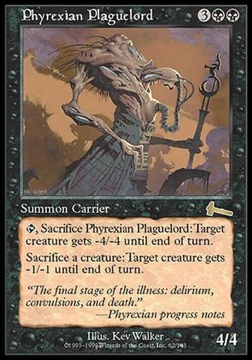 Phyrexian Plaguelord ~ Urza's Legacy [ Excellent ] [ Magic MTG ] - London Magic Traders Limited