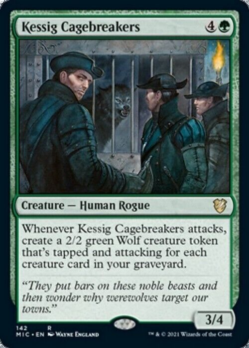 Kessig Cagebreakers ~ Commander: Midnight Hunt [ NearMint ] [ Magic MTG ] - London Magic Traders Limited