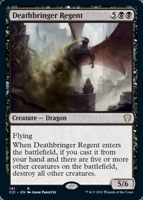 Deathbringer Regent ~ Commander: Strixhaven [ NearMint ] [ Magic MTG ] - London Magic Traders Limited