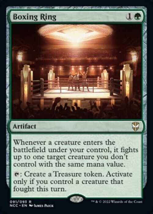 Boxing Ring ~ Commander: Streets of New Capenna [ NM ] [ Magic MTG ] - London Magic Traders Limited