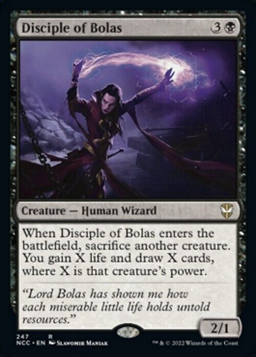 Disciple of Bolas ~ Commander: Streets of New Capenna [ NM ] [ Magic MTG ] - London Magic Traders Limited